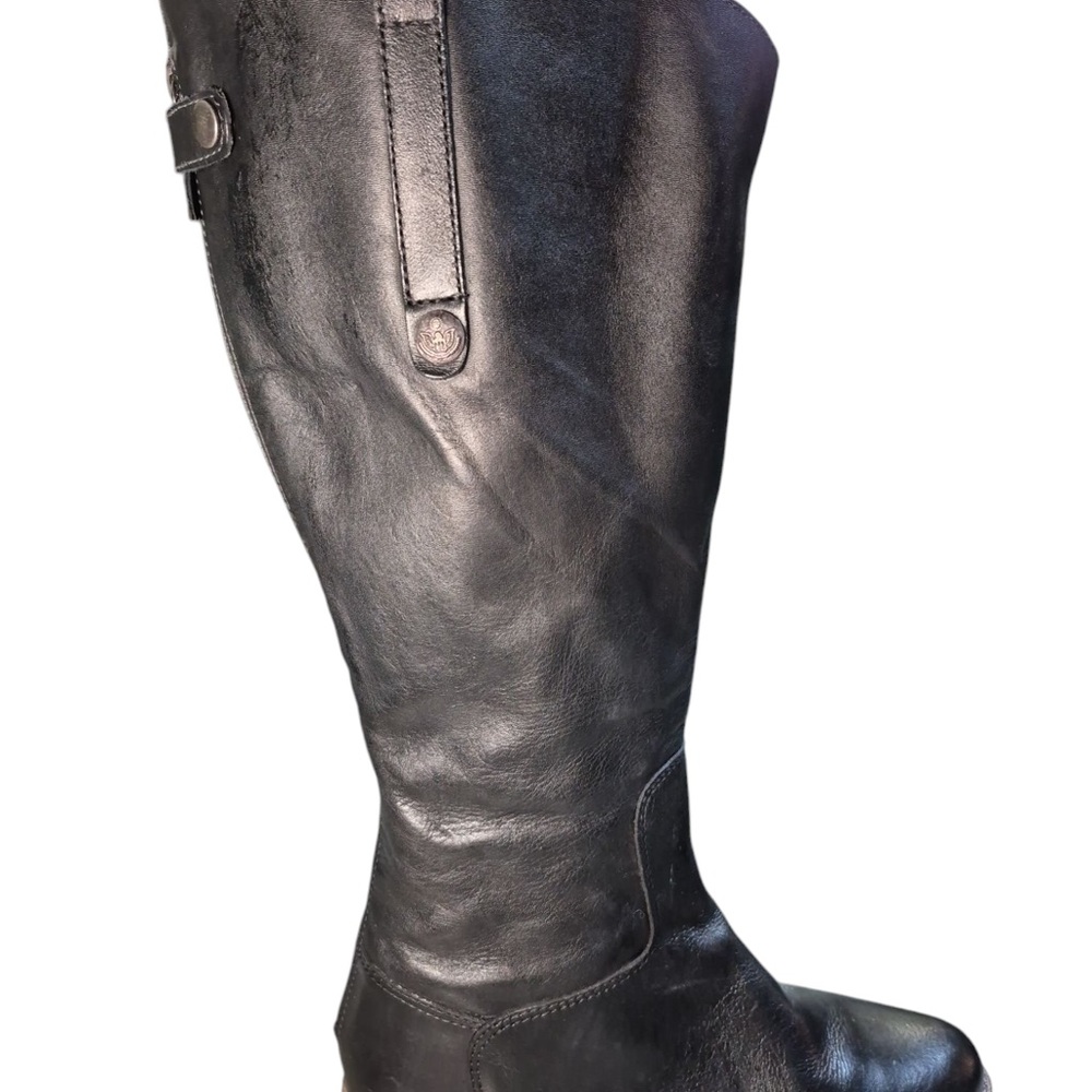 Matisse Yorker Tall Black Leather Boots - Picture 2 of 8